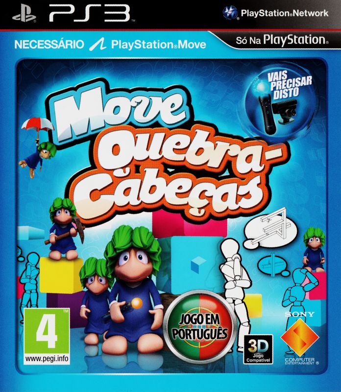 Move Mind Benders box art for Playstation 3